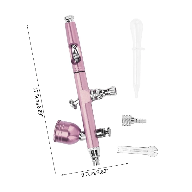 

Airbrush Guns 0.3mm Spray Guns for Painting Art Model Paint Nail Cake Decoration Makeup Nail Manicure Air Brush Tools G6KA