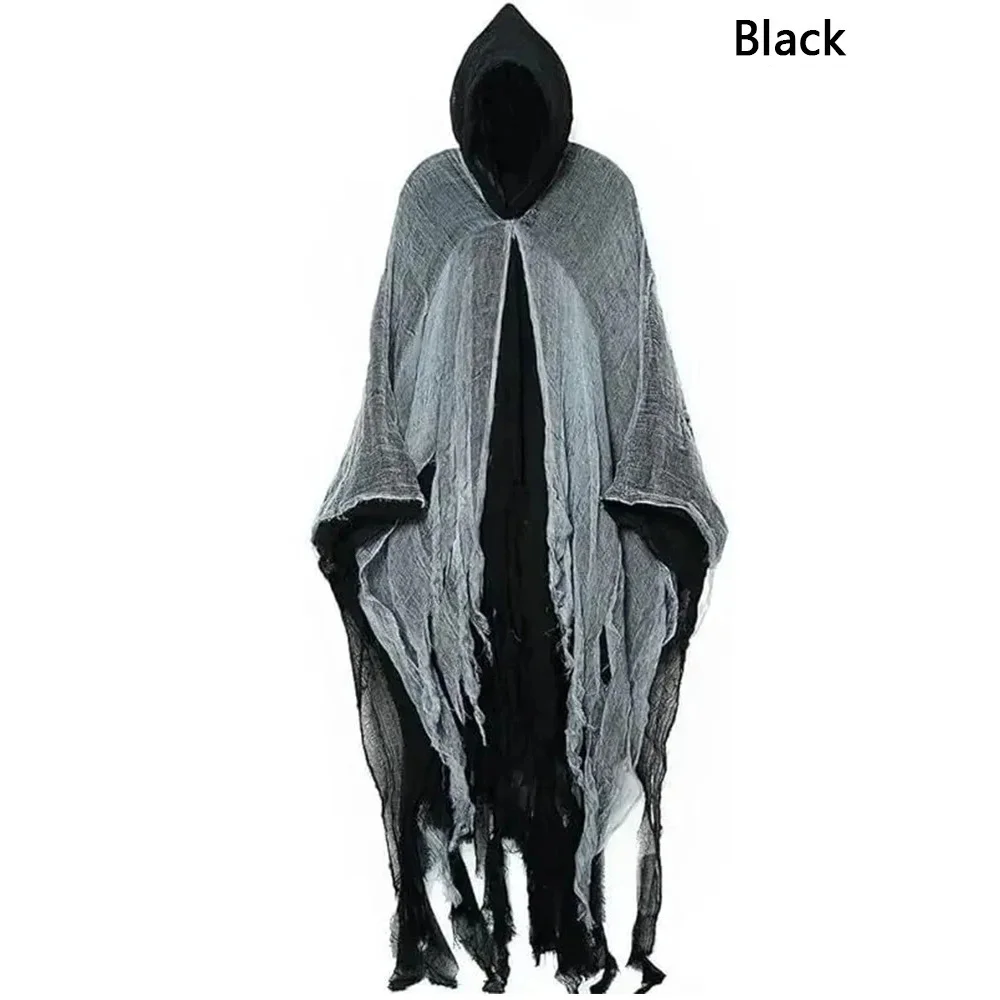 Black Halloween Cloak Costume