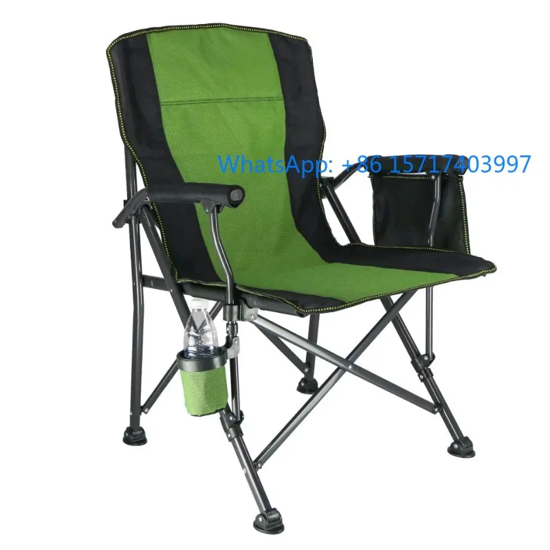 

Large folding chair, portable outdoor furniture, beach chair, solid iron chair