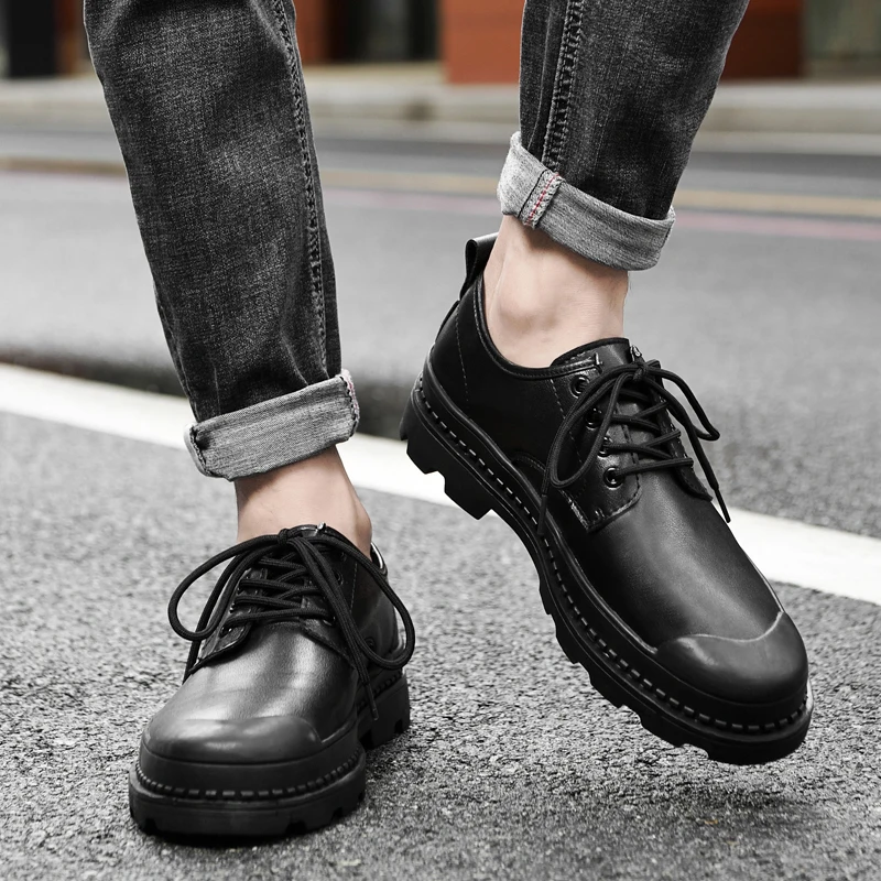 

New Men's Luxury Brand Official Business Negotiation Wedding Party Shoes Soft and Comfortable Versatile Rubber Sole Oxford Shoes