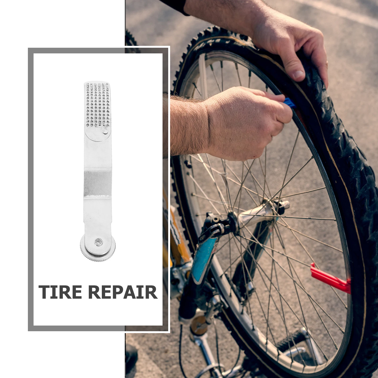 

Efficient Tire Tube Rasp File Bicycle Tire Repair Tool Durable Bike Repairing Equipment Precise Surface Tyre Rasp File