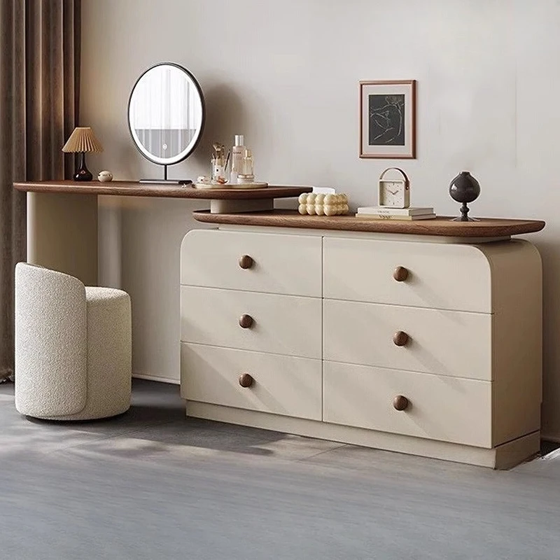 m Wood Shelf Vanity Table College Dorm Essentials Big Luxury European Dressing Table Storage Mesa Hotel Furniture m view 4
