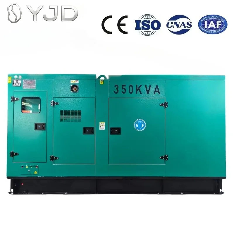 Groupe Electrogene De 280 kw 350 Kva Genset 6LTAA5.9-G1 Electric Plant 400kva 450kva 500kva Soundproof Emergency Power 3phase