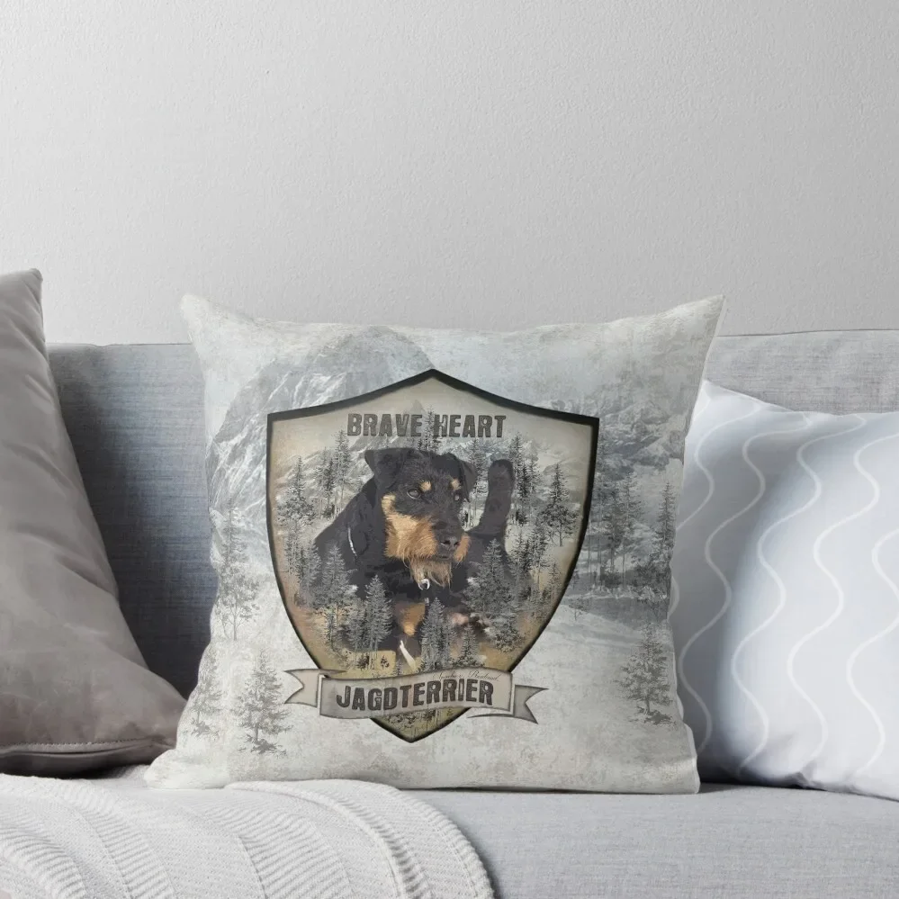 Jagdterrier ,,Apache v. Renbrad'' Throw Pillow Throw Pillow Covers Decorative Cover For Living Room pillow