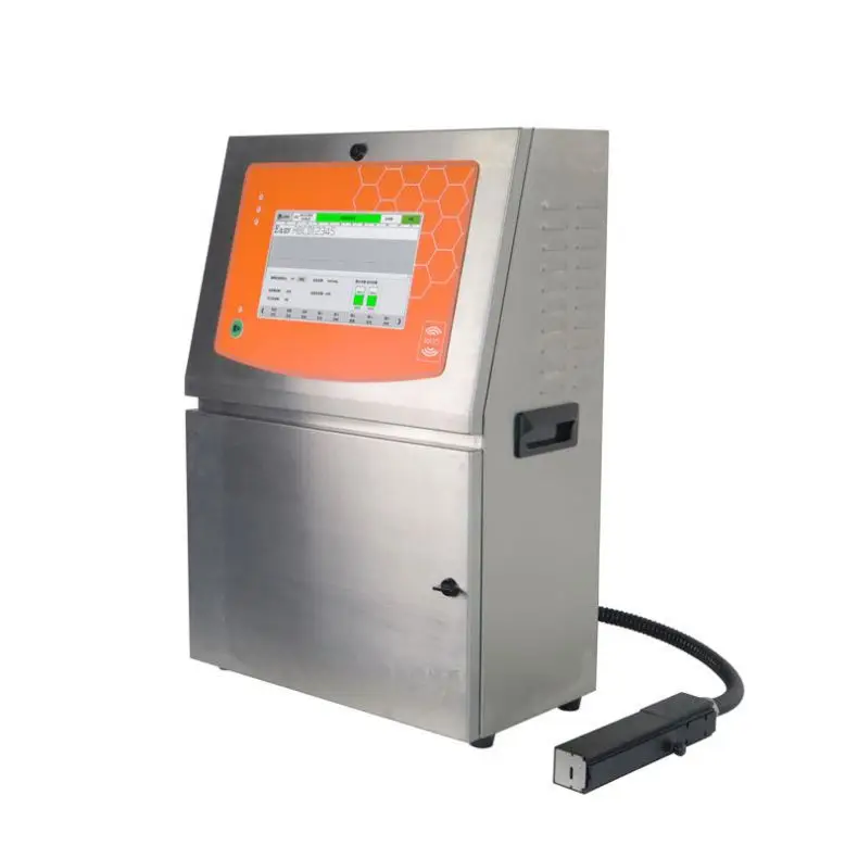 Industrial CE Ink Automatic Flatbed Printer Small Character Fast Inkjet Date Coding & Coding Dater Machine for PVC Application
