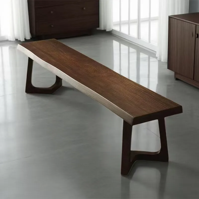 

Длинный табурет из массива дерева, офисный/обеденный стул