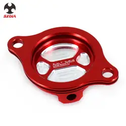 Motorcycle CNC Aluminum Oil Filter Cap Cover For Honda CRF 450 450R 2002-2008 450X 2011 2012 2013 2014 2015 2016 2017 Dirt Bike