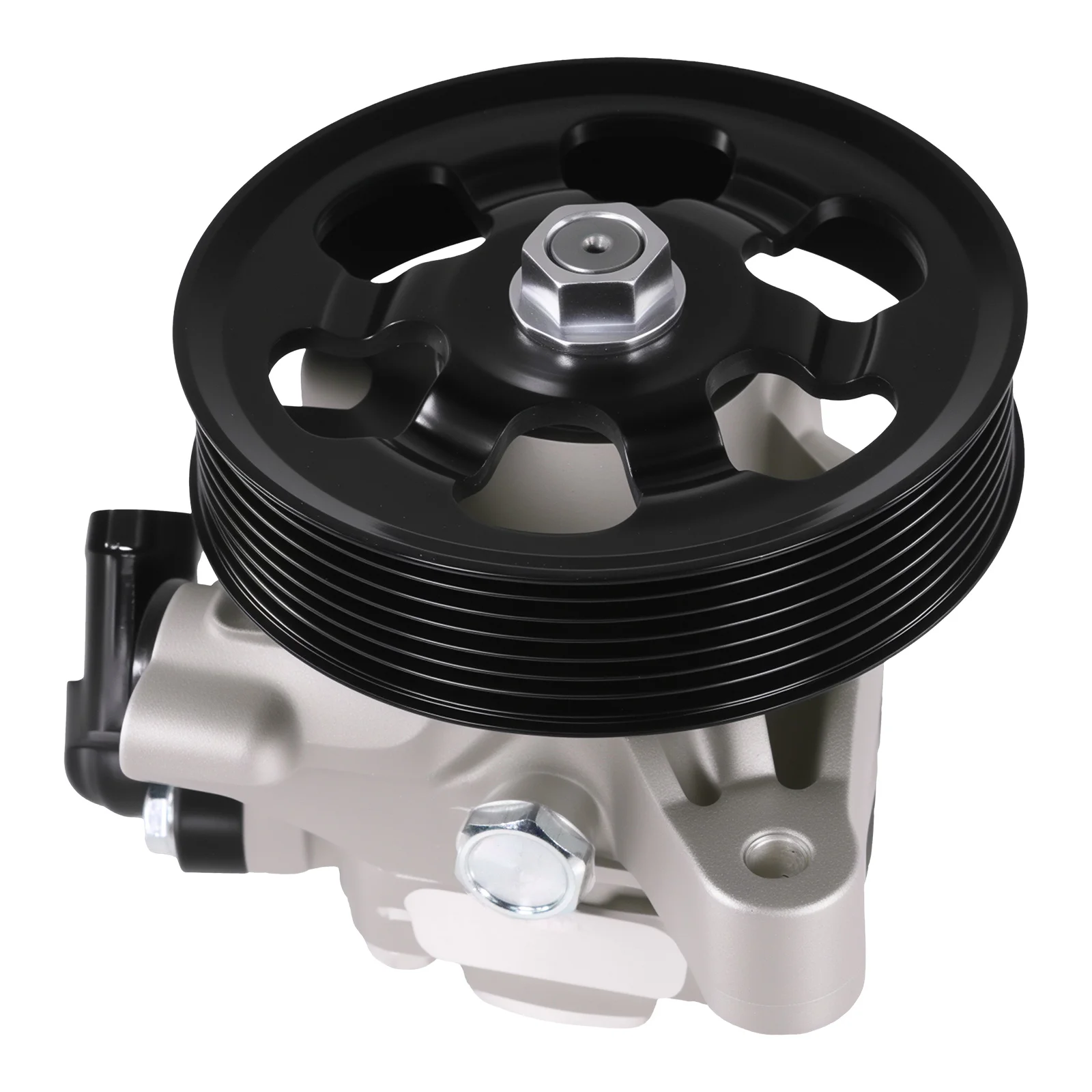 Power Steering Pump W/ Pulley For 2006-2011 Honda Civic 1.8L L4 Auto Accessories 21-5456 55-5822 36-215668 56110RNA305 56110RNAA01 56110RNAA02