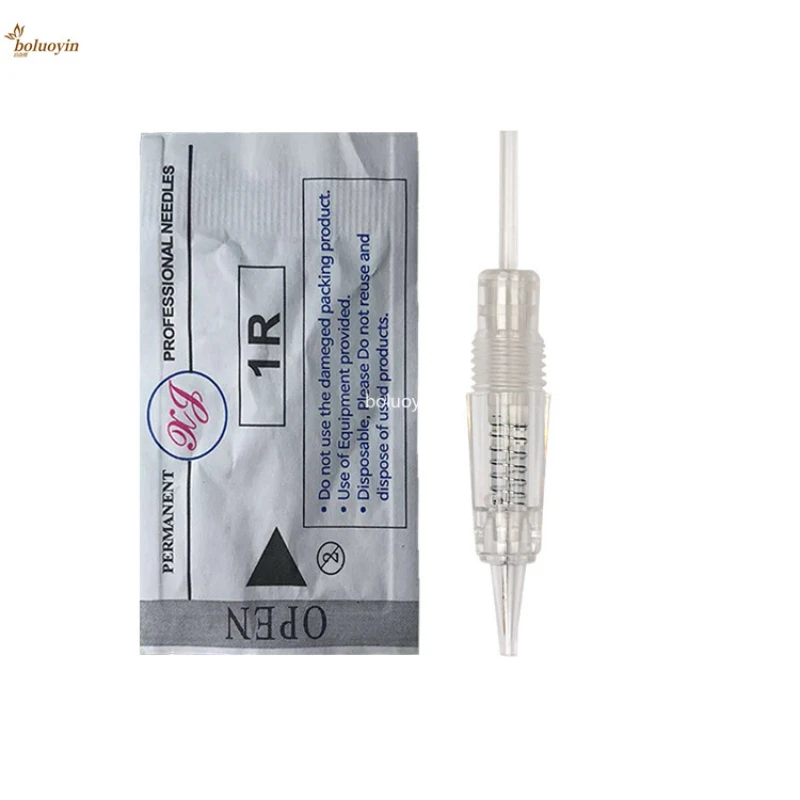 50pcs Screw Tattoo Needles Microblading Cartridge Needle for  Permanent Makeup Charme Princesse Tattoo Machine for PMU Eyebrow