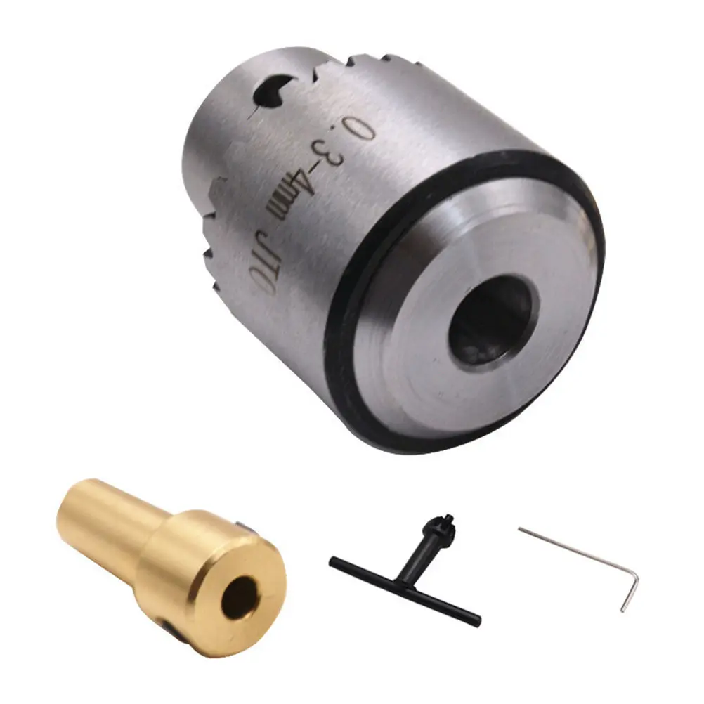 

Набор адаптеров для сверлильных патронов 0,3-4 мм, мини-патрон для ручной дрели, износостойкий, легкий, для токарных и фрезерных станков, для точного сверления