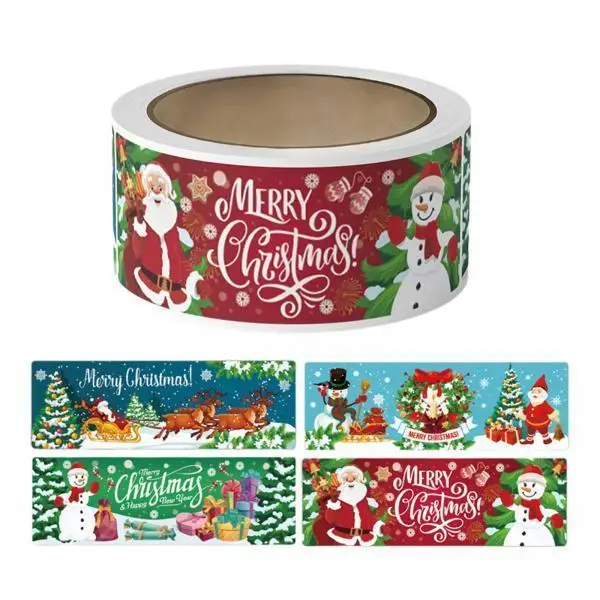 red-paper-merry-christmas-stickers-labels-self-adhesive-for-cards-boxes-envelope-package-decoration