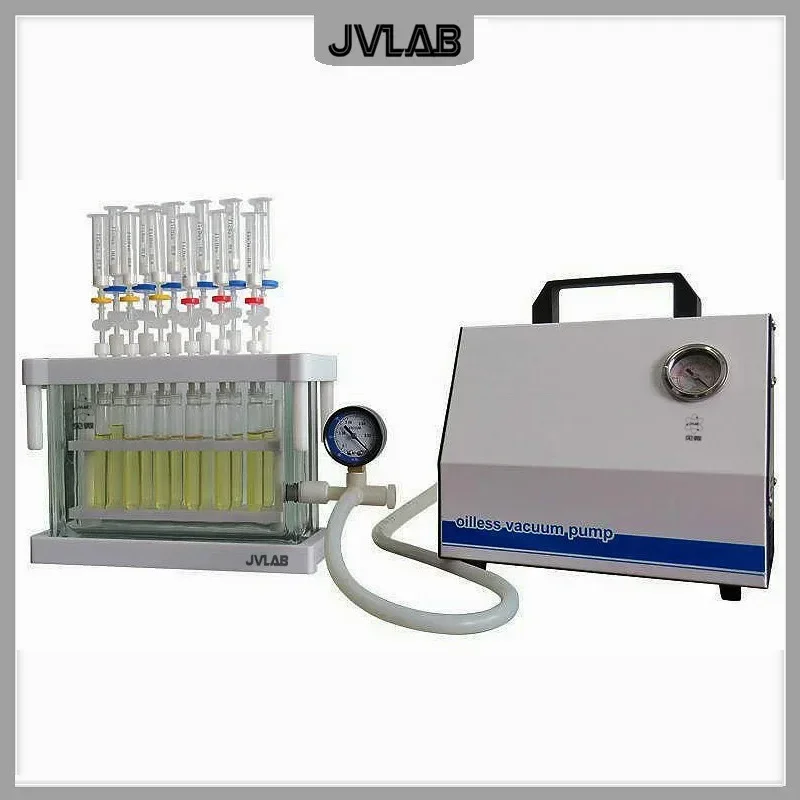 12 Position Vacuum Manifold Kit Solid Phase Extraction Apparatus Solid-Phase  12-channel SPE   Set