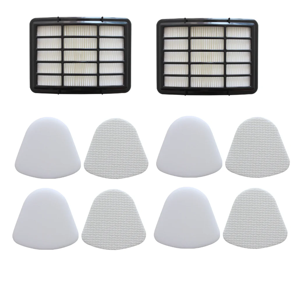 Bkuxy 2x Filter &4x Sponge Filters For Shark CU510 Lift-Away XL Upright Vacuum Cleaner