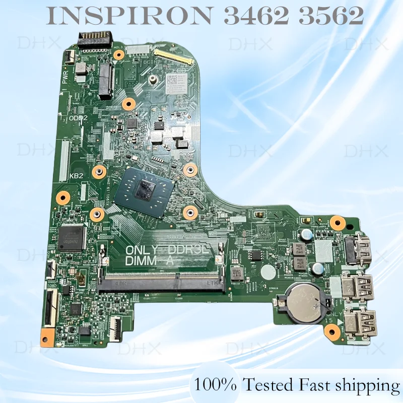 For DELL inspiron 3462 3562 Laptop Motherboard 16823-1 N4200 DDR3L 21W95 UMA  CN-021W95 021W95 Notebook Mainboard 100% Tested
