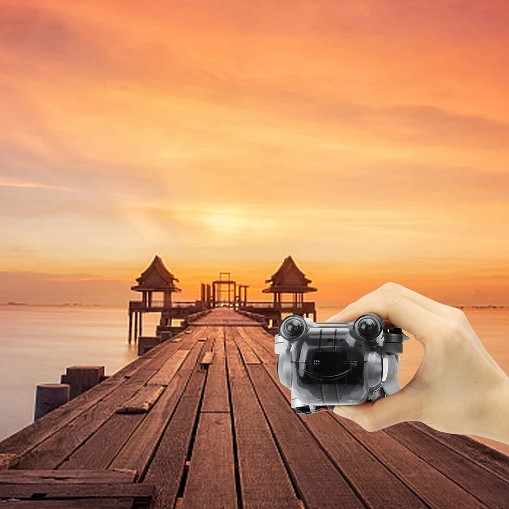 미니 3 프로 짐벌 잠금 커버, 안정적인 독특한 개구리 디자인, 독특한 개구리 디자인