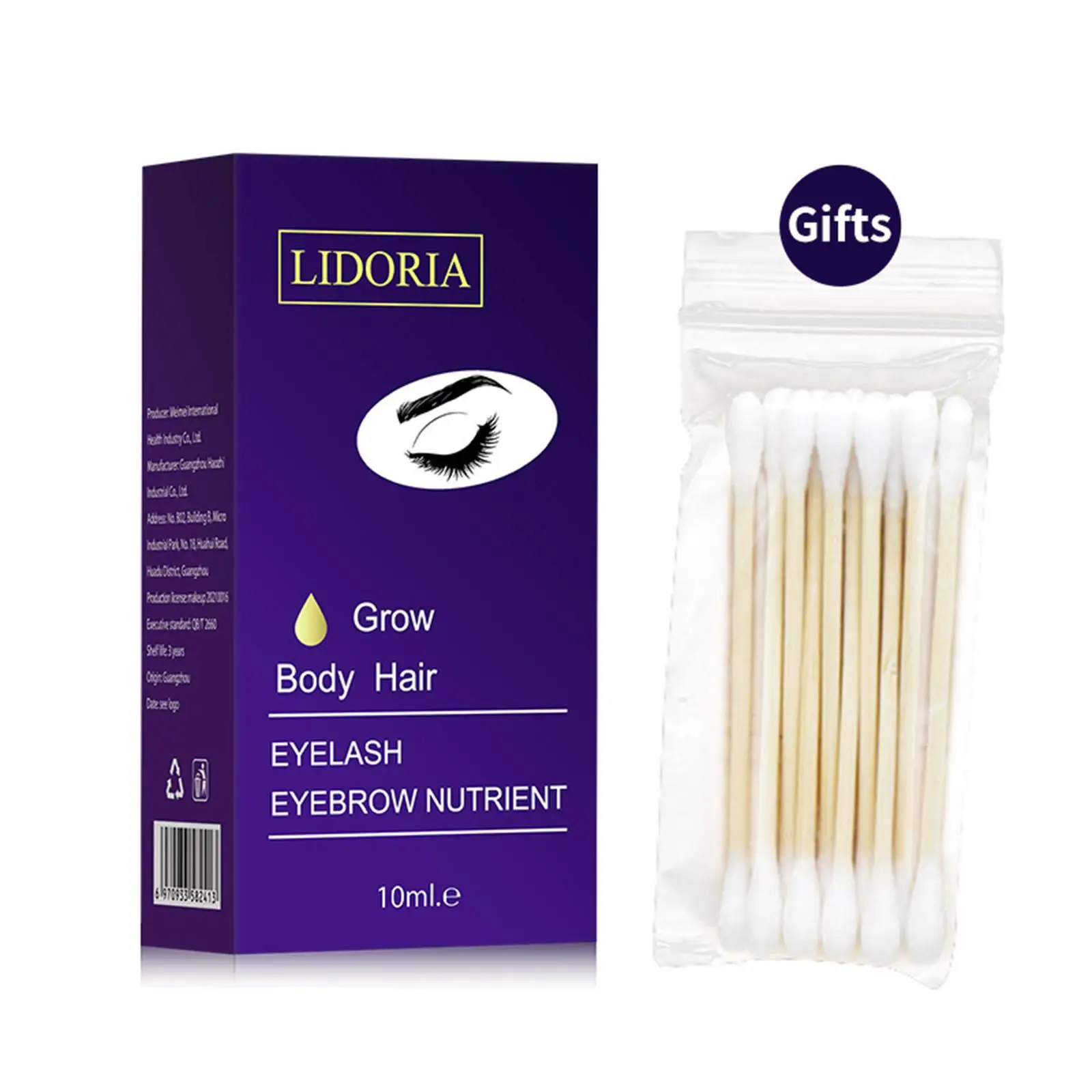 Suero Natural para el crecimiento de pestañas, potenciador de cejas, Gel hidratante para cejas, Boost para Kit de laminación de cejas