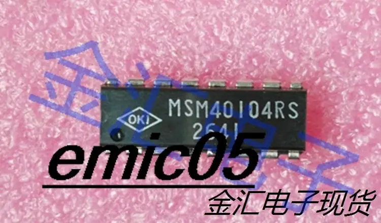 

10 шт., Оригинальные запасные части MSM40104RS 16.DIP16