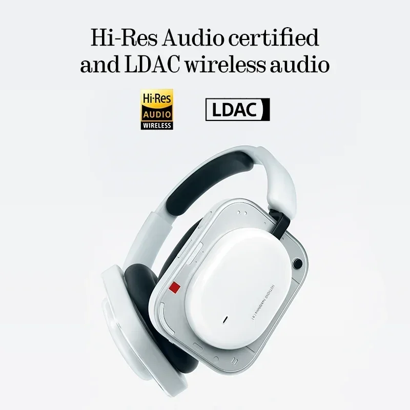Nothing Headphone (a) Wireless ANC Headphones - Hi-Res Audio, 135h Battery