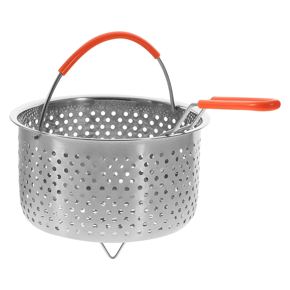 

Multipurpose Stainless Steel Frying for Pot Deep Fryer Oil Drain Grid Steam Cooking Kitchen Tool Handles Grease Filter Chip