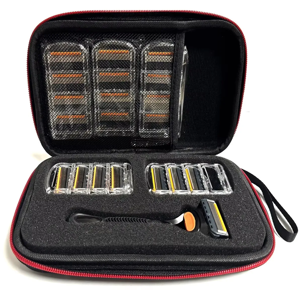 NEW Male Shaver Storage Box Portable Razor Travel Carrying Bag Waterproof Razor Shaver Case Shakeproof for Gillette Mens Razor