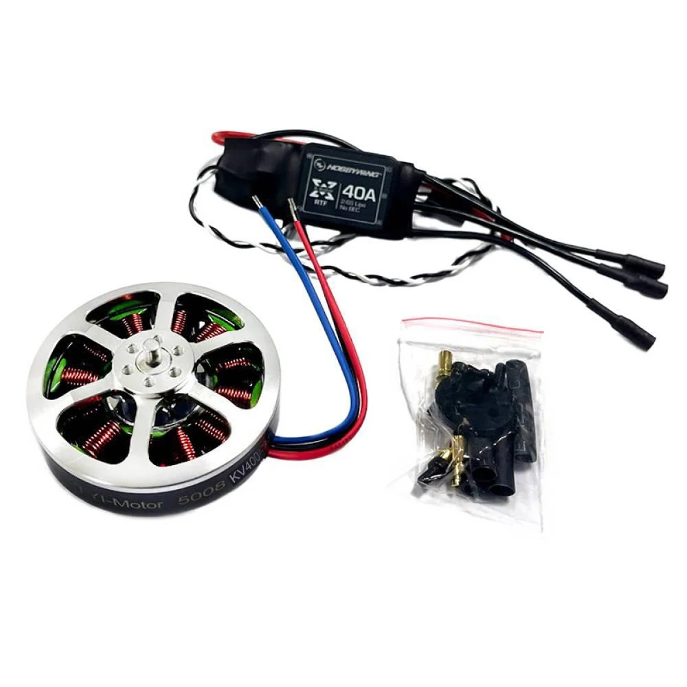 5008 Disc 335KV/400KV 700W Maximum Ccontinuous Power Brushless Motor No/With 40A ESC for RC Model Aircraft & Multi-Rotor Drone