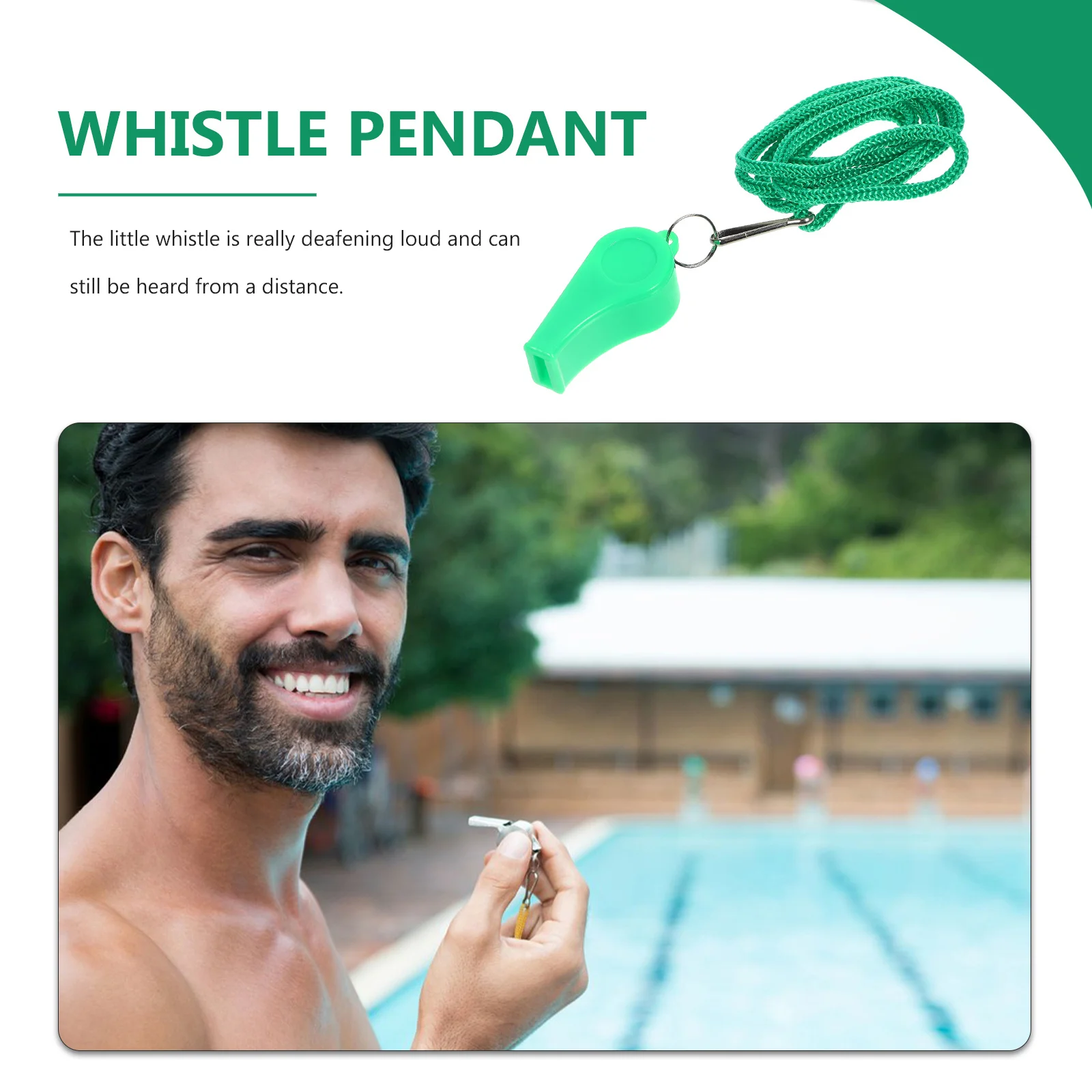 

4Pcs Plastic Whistles Loud Outdoor Survival Emergency Sports Referee Portable Hanging Referee Whistle Emergency Whistle