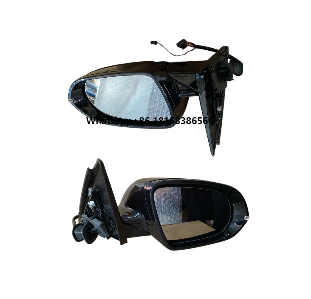 

For A8-2010-16 Body Rearview Mirror 16 Lines Welcome Lights with lane Change Assist Warning Light 0E-4H1857409H/4H1857410 H
