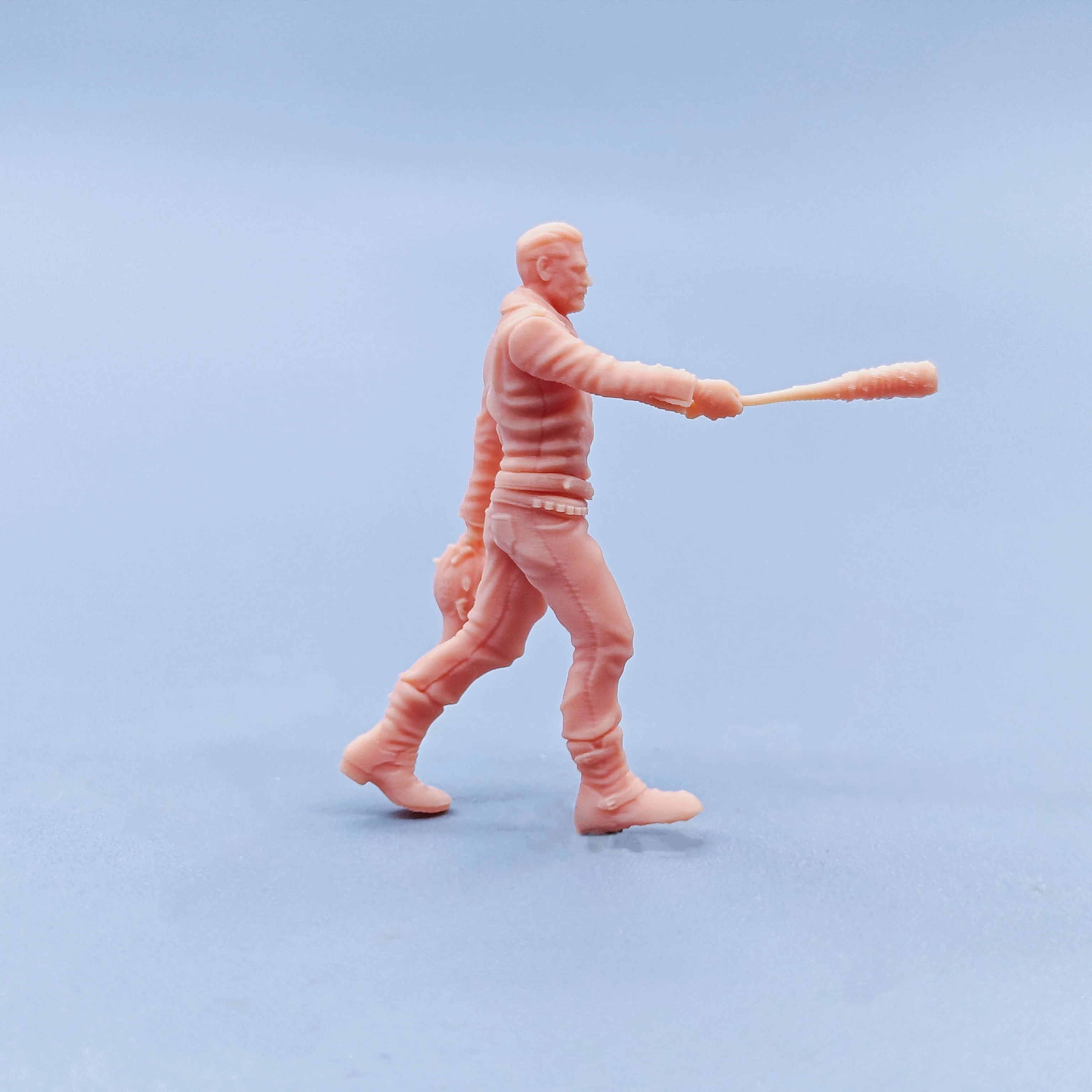 Figurines échelle 1/64 1/43, modèle en résine Walking Dead Nigen, Miniatures non colorées, Diorama peint à la main D416