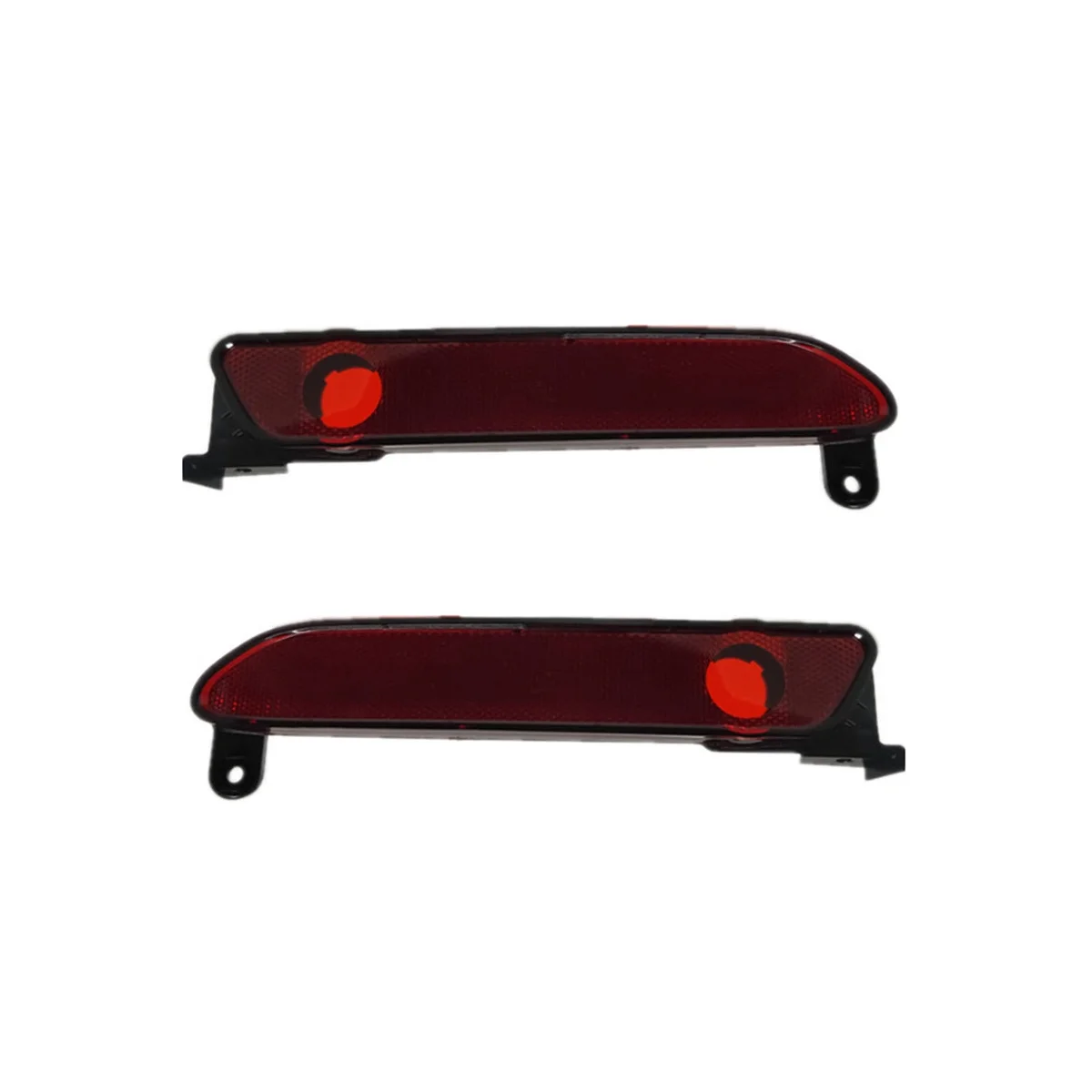 Car Rear Bumper Reflector Light for 2021 2022 Tail Stop Brake Turn Signal Fog Lamp Car Accessories Red