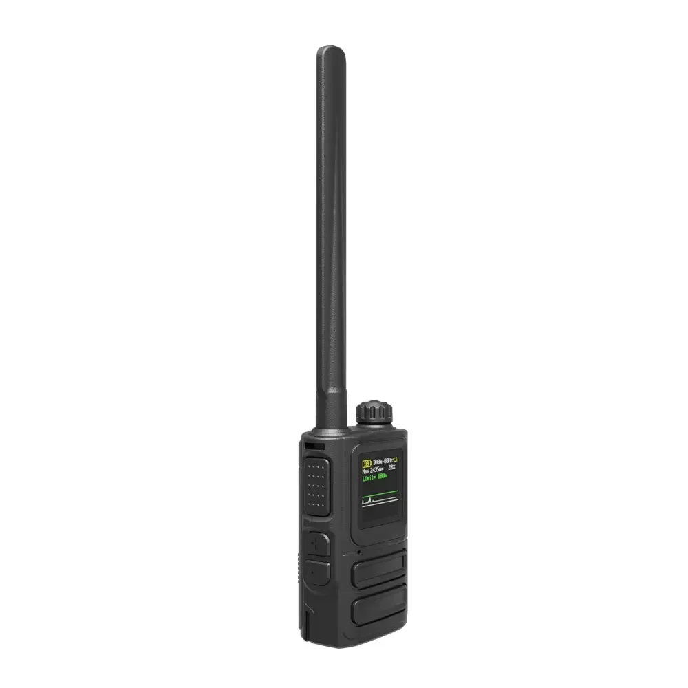 Drong Alarm S10 Drone Detector 6GHz 300M Range with 3000mAh Battery Support Russian English Handheld Drone Detection