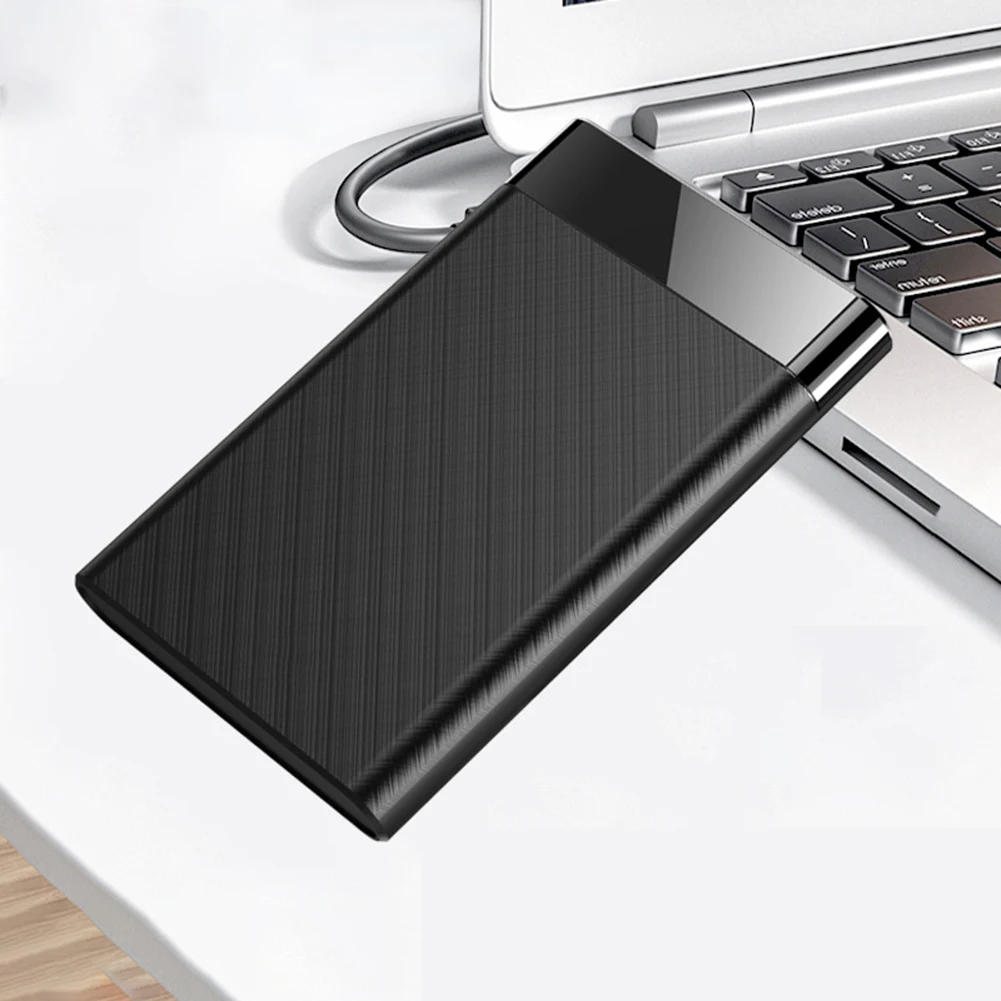 Caja de disco duro móvil USB 3,1 a SATA, caja de disco duro externo Plug and Play con Cable tipo C 3,1, herramienta gratuita para SSD y HDD