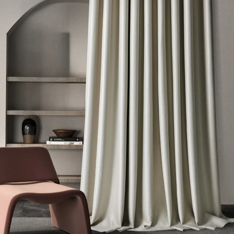 Full Blackout Drapes Bedroom Soundproof Curtain Cold Protection and Heat Insulation Living Room Drape Room Decoration Curtains