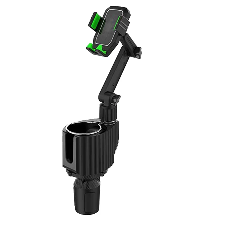 

MYMF-1 PCS Car Cup And Phone Holder - 3-In-1 Car Cup & Phone Holder Plastic With 360 Rotation Multi-Function Car Cup And Phone H