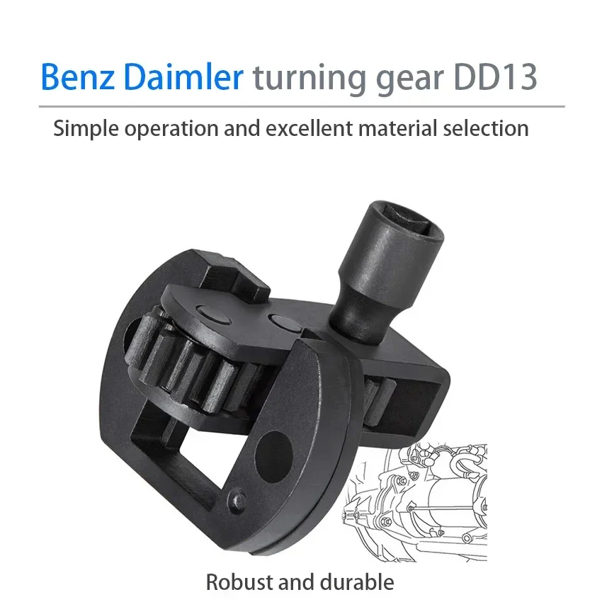 Engine Barring Tool Applicable To J46392 or W470589046300 Detroit Diesel  DD13 DD15 Engine D25/28 Benz Daimler Turning Gear