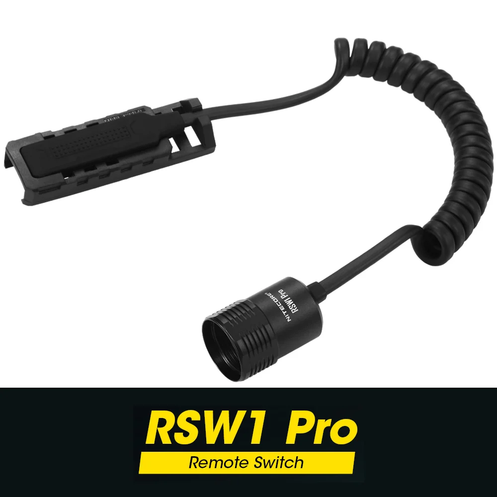 Original NITECORE RSW1Pro Remote Switch Portable Lighting Accessories for MH12  / MH25  LED Flashlight Tail Cap Torch