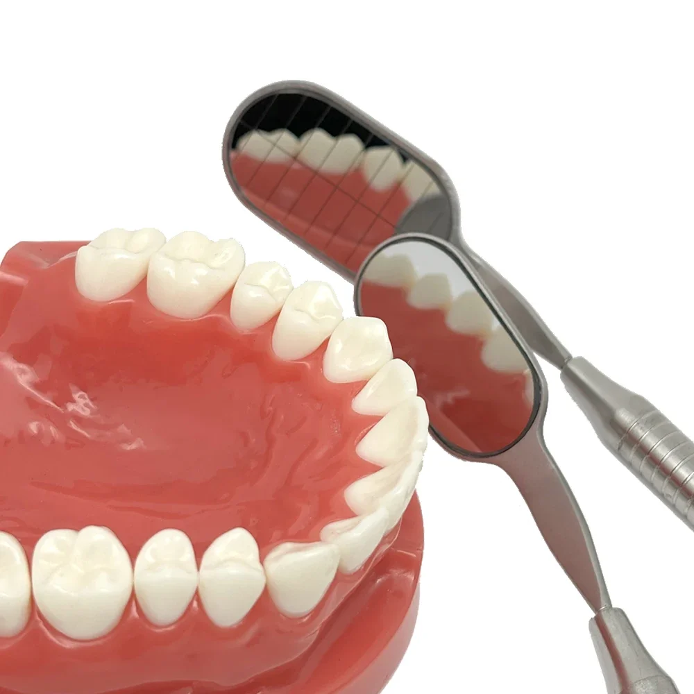 

Высококачественное стоматологическое зеркало для рта, длинная форма, противотуманные родиевые зеркала, отражатели с ручкой, стоматологические инструменты