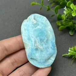 Natural Gem Polished Quartz Crystal Blue Hemimorphite Toy Healing Gem Meditation Reiki Witchcraft Home Decor Gift