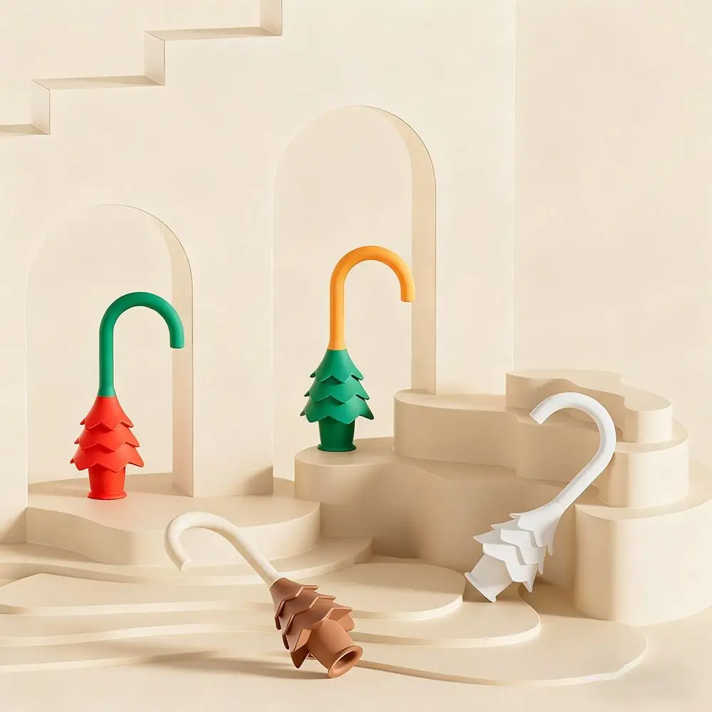 

Cute Christmas Tree Shape Door Stopper Baby Safety Silicone Children Finger Protector Anti Pinch Hand Portable Door Hinge Cover