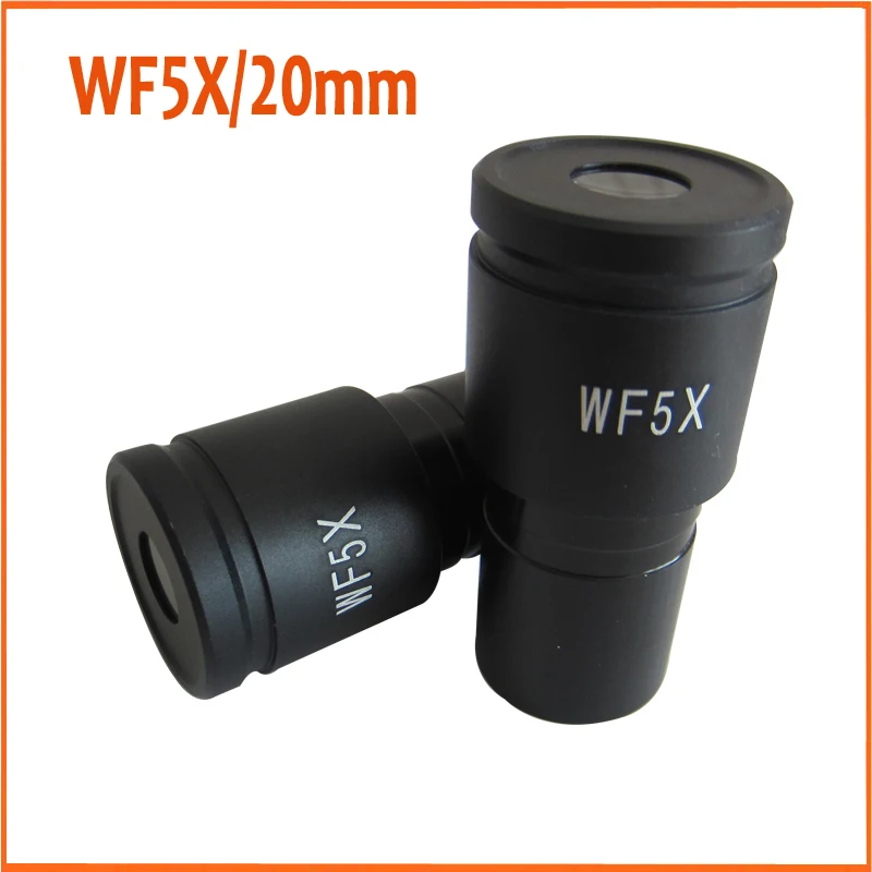 WF5X lente per oculare per microscopio biologico grandangolare da 20mm per scuola educativa di scienze mediche 23.2mm