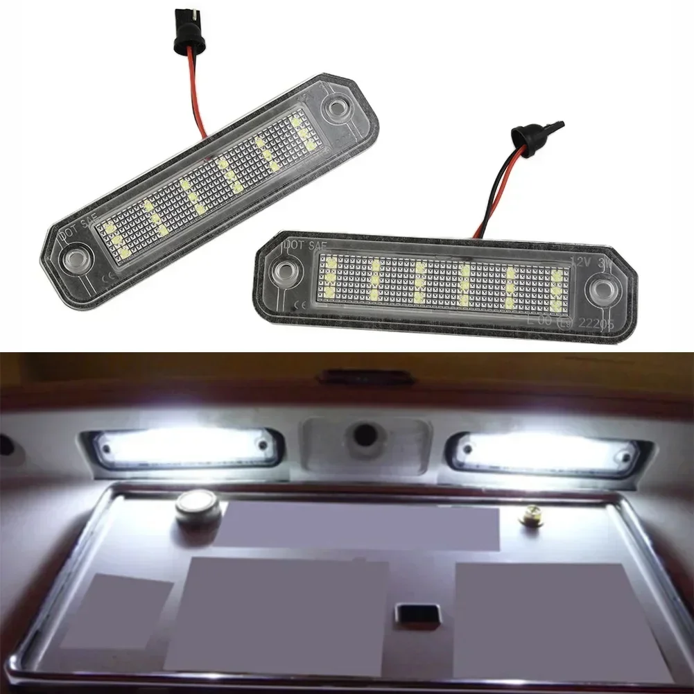 2PC Car Led White L… - image