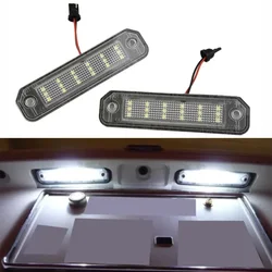 2PC Car LED White License Plate Light For Honda For Civic EJ EK EM EK9 EK4 Del Sol 92-00 Super Bright Car Truck Lamp Accessories