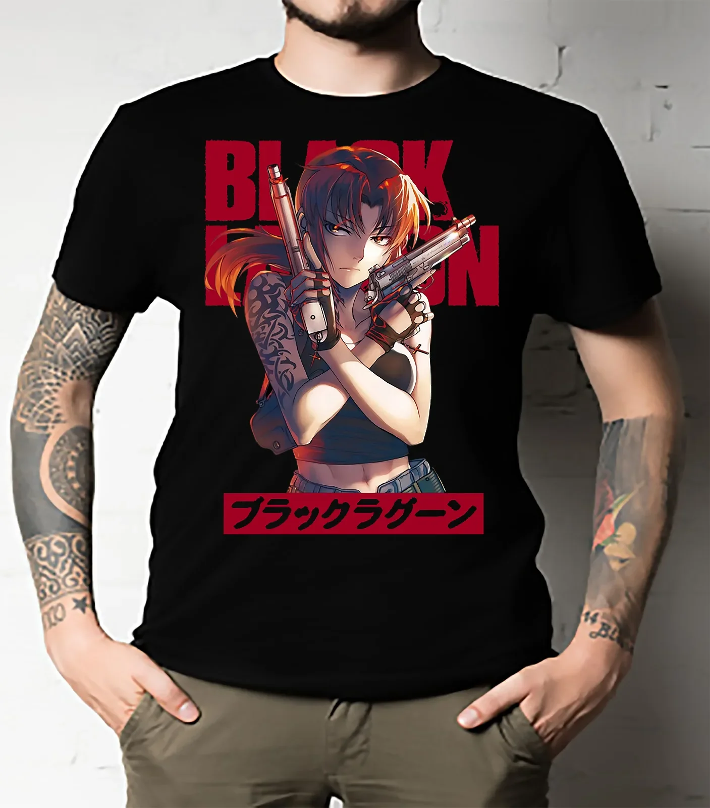 

Футболка Black Lagoon Revy 5, классическая, все размеры, унисекс