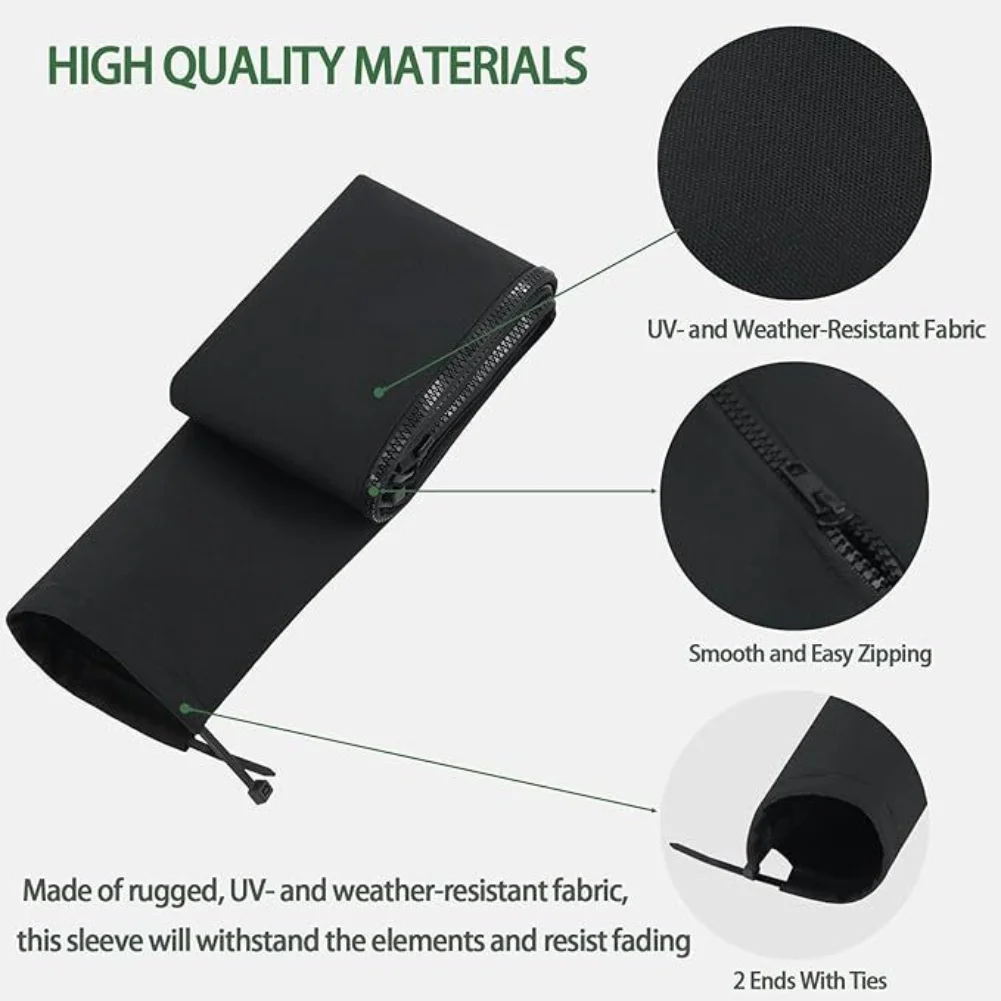 Protective and Flexible Cable Sleeve to Maintain Cable Organization and Safety Lightweight Design for Practical Use
