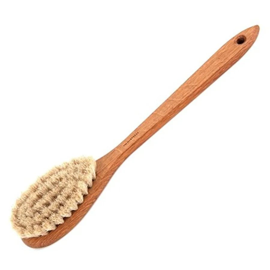 IRIS Horsehair Oak Bath Brush - Gentle Cleansing - Bath and Body