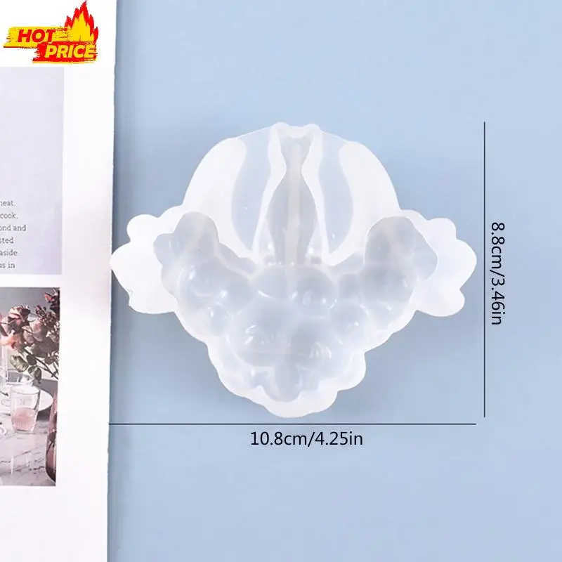 

Crystal Epoxy Resin Mold Starry for Cat Moon Kitten Pendant Casting Silicone Mould DIY Crafts Decorations Jewelry T