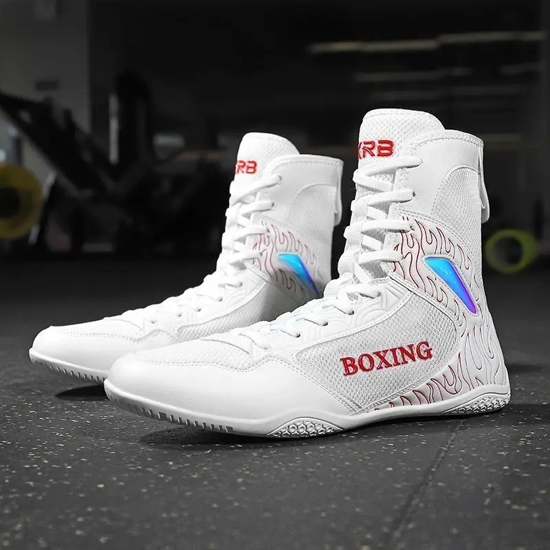 

Men Classic Wrestling Boots Professional Outdoor Training Shoes Womens Adult Breathable Boxing Boots Fighting Wrestling Boots