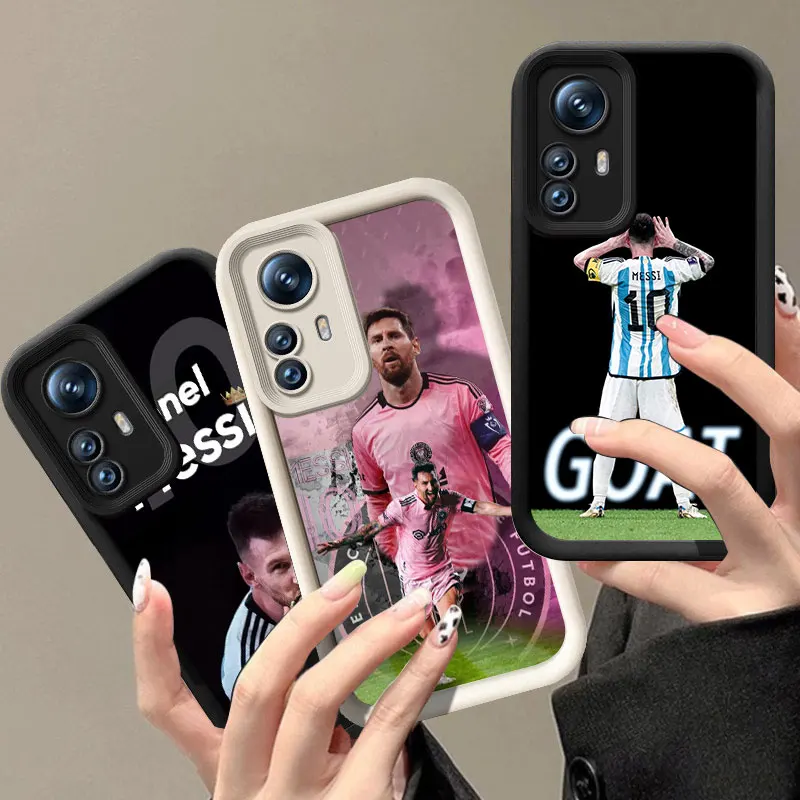 Football Superstar M-Messi Phone Case For Xiaomi 11 12 13 Lite 12T 13T 14T Pro Redmi A1 A2 Plus A3 9A 9C 9T 10C 12C 13C 5G 14C