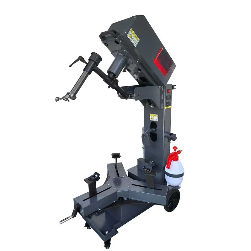 Customizable electric vehicle tire stripping machine, motorcycle tire disassembly and assembly machine