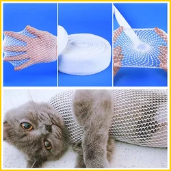 Dog Cat Pet Sterilization Surgical Gown Cloth Care Elastic Gauze 10 Meter/Roll Bandage Fixation Clinic Hospital Supplies