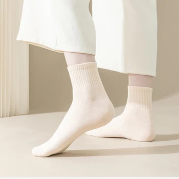 Women's Cotton Ankle Socks 3 12 Pairs New Woman Cotton Socks Short Ankle Colorful Autumn Spring Soft Breathable Colorful Girl Sock US 5-9 3